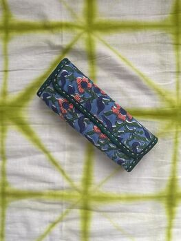 Spectacle Case, Block Print Glasses Cover, 8 of 12