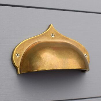 Brass Royal Pavilion Cup Handle, 5 of 6