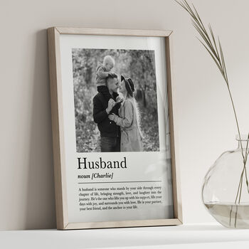 Personalised Husband Print, Gift For Husband, 4 of 6