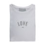 White 'Love' Cap Sleeved T Shirt, thumbnail 3 of 3