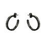Sync Maxi Hoop Earrings, thumbnail 1 of 2