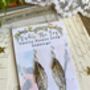 Magical Faerie Wing Earrings, thumbnail 2 of 2
