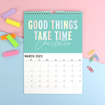 Personalised Motivational Quotes Calendar, 3 of 11