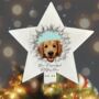 Personalised Christmas Golden Retriever Break Through, thumbnail 9 of 10