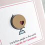 You're My Favourite, Globe Valentine's Day Card, thumbnail 2 of 5