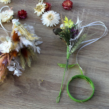 Natural Dried Flower Crown Kit, 5 of 6