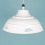 Ice White Stencil Ceiling Light Fitting, thumbnail 3 of 3