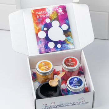 Bubbly And Bright Mini Bathtime Potion Kit And Cauldron, 4 of 5