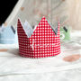 Gingham Dog Birthday Crown, thumbnail 7 of 10