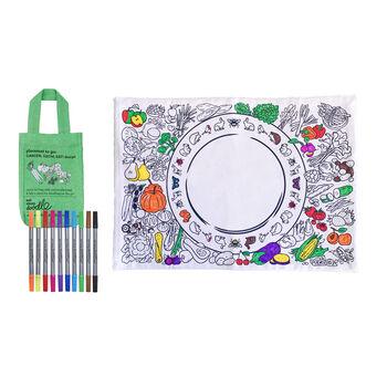 Garden, Grow, Eat! Placemat 'To Go' +10 Pens, 6 of 6