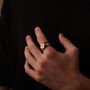 Personalised Gold Signet Ring For Men And Women, Engraved Initials, thumbnail 7 of 12