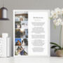 Personalised Wedding Vows Photo Print, thumbnail 10 of 11