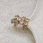 Teardrop Diamond Crossover Ring, thumbnail 8 of 8