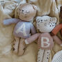 Personalised Initial Leopard Doll, thumbnail 2 of 7