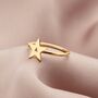 Personalised Star Initial Ring, thumbnail 2 of 6