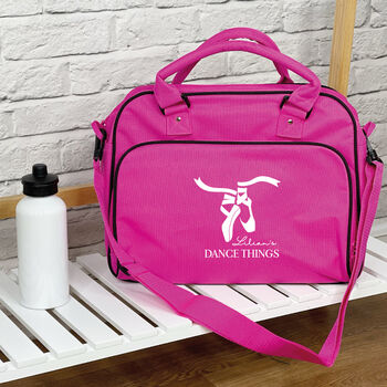 Ballet Shoes Personalised Dance Bag, 5 of 5