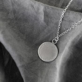 Sterling Silver Dappled Sunlight Necklace, 3 of 4