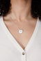Button Pendant With Chain, thumbnail 1 of 5