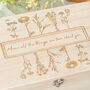 Personalised Mother's Day Floral Keepsake Box, thumbnail 3 of 7