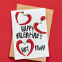 Happy Valentine's Hot Stuff Card, thumbnail 1 of 2