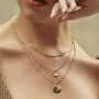 Aries Star Sign Necklace In Silver Or Gold Vermeil, thumbnail 2 of 8