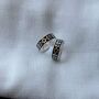 925 Silver Leaf Adjustable Dainty Band Toe Ring, thumbnail 1 of 5