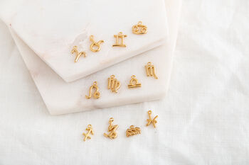Gold Plated Zodiac And Initial Bracelet, 2 of 5