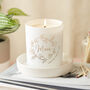 Personalised Gift For Mother's Day Floral Candle, thumbnail 1 of 11