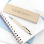 Personalised Special Message Wooden Pen Set, thumbnail 1 of 5