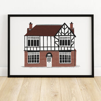 Personalised Illustrated House Portrait, 4 of 8