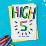 High Five You Did It Card, thumbnail 1 of 2