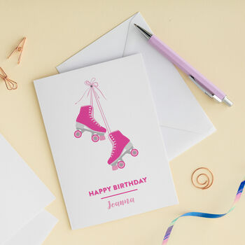 Personalised Skates Birthday Card, 3 of 3