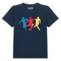 Football Shoot Children's T Shirt, thumbnail 1 of 2