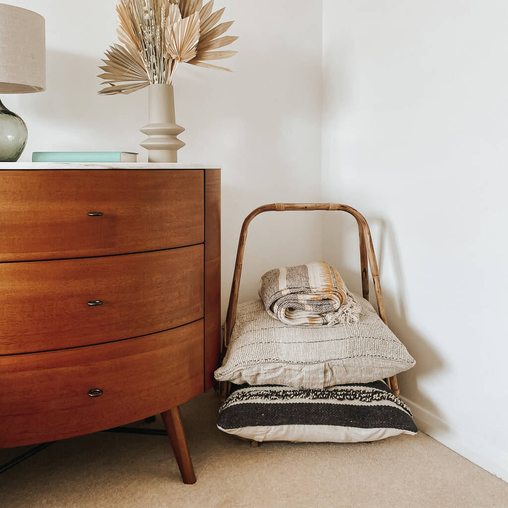 Open Cane Storage Basket By Sunday Living