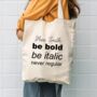Personalised Type Font Teacher Tote Bag, thumbnail 1 of 2