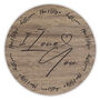 Personalised 'I Love You' Soy Wax Scented Candle, thumbnail 2 of 11
