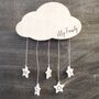 Personalised Cloud Family Wall Hanging, thumbnail 4 of 5