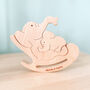 Handmade Wooden Elephant Mum And Baby, thumbnail 5 of 7