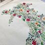 Illustrated Tote Bag, Floral Map Of Wales, thumbnail 4 of 8