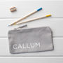 Personalised Canvas Pencil Case, thumbnail 1 of 1