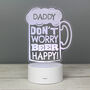 Personalised 'Beer Happy' LED Colour Changing Light, thumbnail 11 of 12
