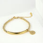 14k Gold Filled 16th Beaded Bracelet, thumbnail 1 of 5