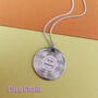 Vinyl Record Personalised Silver Necklace, thumbnail 6 of 10
