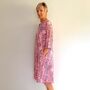 Kaftan Florence Nightdress In Juliet Print, thumbnail 2 of 7