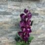 Purple Artificial Silk Orchid Mothers Day Gift, thumbnail 6 of 6