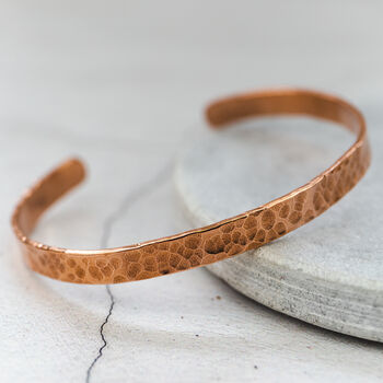 Personalised Men’s Copper Cuff Bracelet, 2 of 6