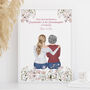 Personalised Grandmother And Granddaughter Floral Print, thumbnail 1 of 5