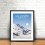 Val D'isere French Ski Resort Art Print, thumbnail 2 of 3