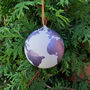 Personalised Hand Painted World Globe Bauble, thumbnail 8 of 9