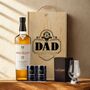 Best Dad Whisky Gift Set With Custom Lid, thumbnail 2 of 12